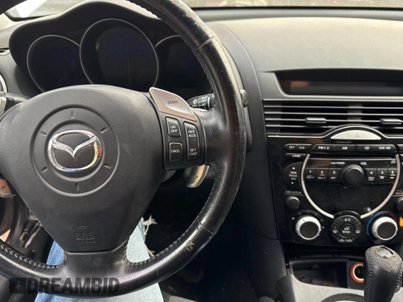 2004 Mazda RX-8 with VIN JM1FE17N540130784, listed as a Copart auction lot 76628734 with 122,806 mi miles and Clean Title. Bid and sale history available at DreamBid. Image 9.