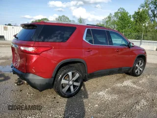 2018 Chevrolet Traverse LT z VIN 1GNEVHKW2JJ167728, wystawiony jako Copart lot #54617705 z przebiegiem 87 774 mil mil oraz Szkoda całkowita • Salvage title. Historia ofert i sprzedaży dostępna na DreamBid. Obrazek 3.