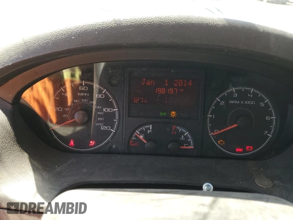 2014 Ram ProMaster Cargo with VIN 3C6TRVBG1EE103007, listed as a Copart auction lot 72050954 with 198,197 mi miles and Salvage Title. Bid and sale history available at DreamBid. Image 9.