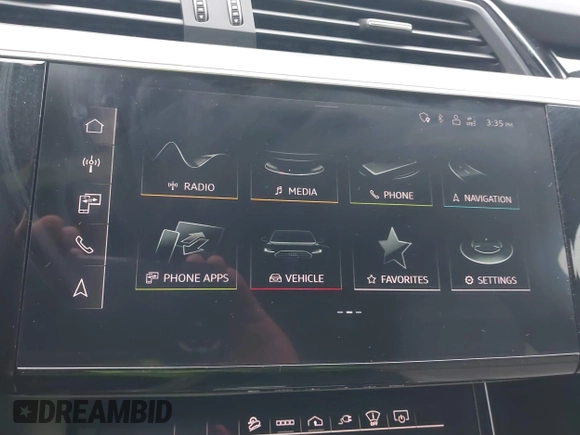 2023 Audi e-tron Chronos with VIN WA1VABGE2PB013244, listed as a IAAI auction lot 41283553 with 28,463 mi miles and . Bid and sale history available at DreamBid. Image 18.