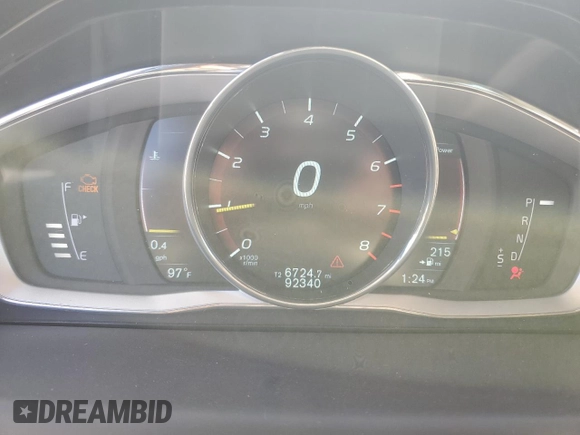 2015 Volvo XC70 T5 Drive-E Premier with VIN YV440MBKXF1210080, listed as a Copart auction lot 76098434 with 92,340 mi miles and Salvage Title. Bid and sale history available at DreamBid. Image 9.