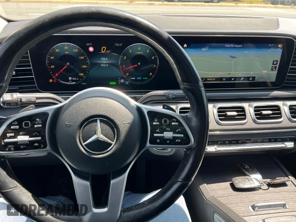 2020 Mercedes-Benz GLE 450 z VIN 4JGFB5KE8LA007105, wystawiony jako Copart lot #59799645 z przebiegiem 99 214 mil mil oraz Czysty tytuł • Clean title. Historia ofert i sprzedaży dostępna na DreamBid. Obrazek 7.
