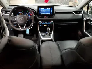 2021 Toyota RAV4 Hybrid LE with VIN 4T3B6RFV8MU040343, listed as a Copart auction lot 47552405 with 42,902 mi miles and Salvage Title. Bid and sale history available at carsss.com. Image 8.