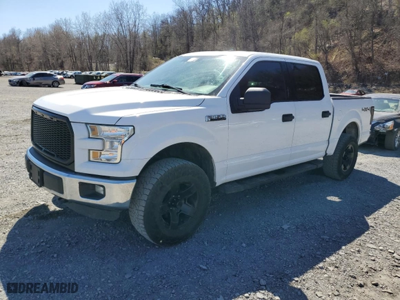2015 Ford F-150 XLT with VIN 1FTEW1EF5FFB00365, listed as a Copart auction lot 53837235 with 106,624 mi miles and Clean Title. Bid and sale history available at carsss.com. Image 1.