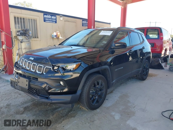 2022 Jeep Compass Latitude Lux z VIN 3C4NJDFB8NT127866, wystawiony jako IAAI lot #41859265 z przebiegiem 29 005 mil mil oraz . Historia ofert i sprzedaży dostępna na DreamBid. Obrazek 17.
