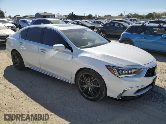 2018 Acura RLX Technology with VIN JH4KC1F53JC000257, listed as a Copart auction lot 75727304 with 144,037 mi miles and Clean Title. Bid and sale history available at carsss.com. Image 4.