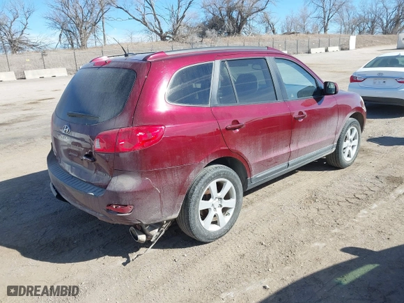 2008 Hyundai Santa Fe SE with VIN 5NMSH13E78H140718, listed as a IAAI auction lot 41695779 with 152,909 mi miles. Bid and sale history available at carsss.com. Image 4.