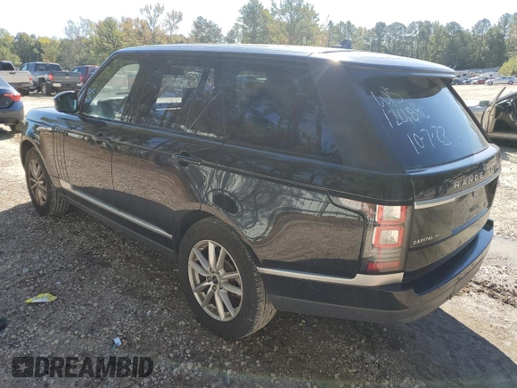 2016 Land Rover Range Rover with VIN SALGR2KF2GA244943, listed as a Copart auction lot 72158843 with 120,891 mi miles and . Bid and sale history available at DreamBid. Image 2.