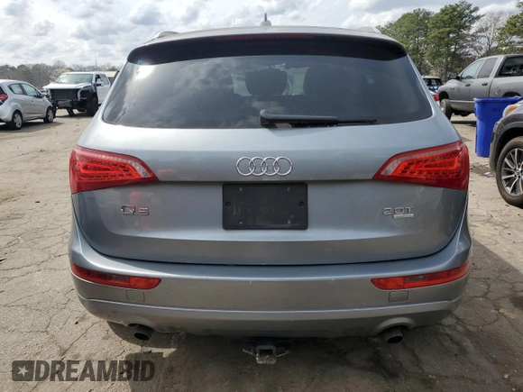 2011 Audi Q5 Premium Plus with VIN WA1LFAFP6BA017009, listed as a Copart auction lot 49216105 with 123,546 mi miles and Clean Title. Bid and sale history available at DreamBid. Image 6.