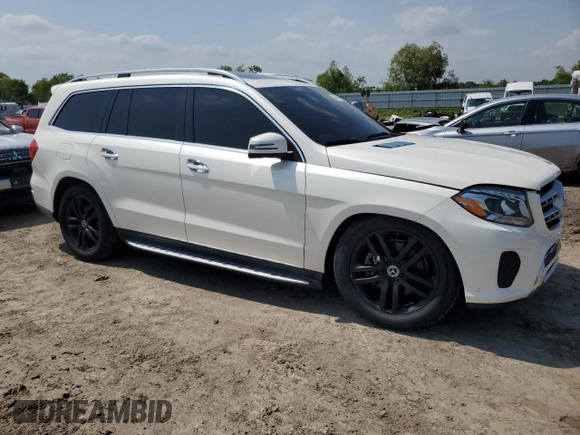2017 Mercedes-Benz GLS with VIN 4JGDF6EE9HA964797, listed as a Copart auction lot 54863445 with 123,978 mi miles and Clean Title. Bid and sale history available at carsss.com. Image 4.