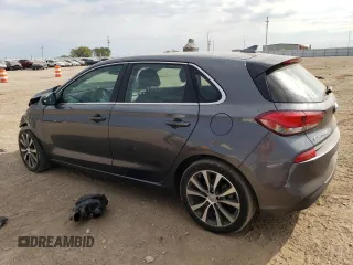 2019 Hyundai Elantra GT with VIN KMHH35LE1KU118547, listed as a Copart auction lot 71058944 with 0 mi miles and Salvage Title. Bid and sale history available at carsss.com. Image 2.