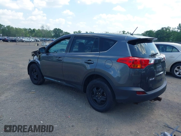 2015 Toyota RAV4 LE with VIN 2T3BFREV2FW396601, listed as a IAAI auction lot 42571771 with 164,545 mi miles and . Bid and sale history available at DreamBid. Image 3.