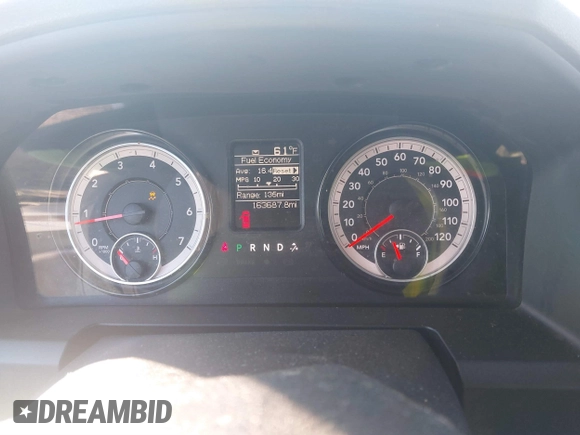 2019 Ram 1500 Classic Tradesman with VIN 3C6JR6DT7KG561514, listed as a IAAI auction lot 41556666 with 163,687 mi miles. Bid and sale history available at carsss.com. Image 7.