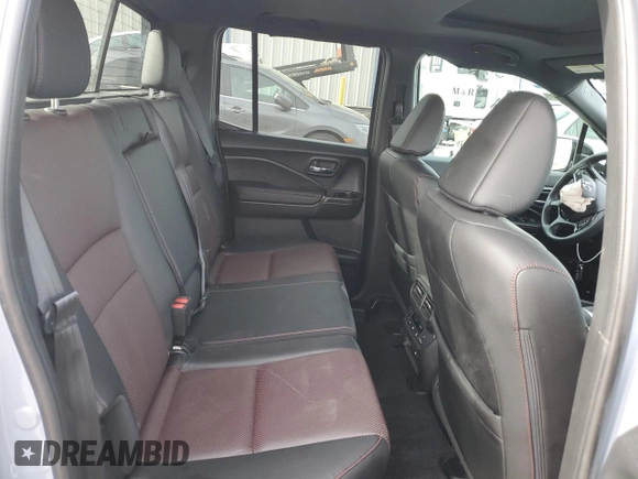 2024 Honda Ridgeline Black Edition with VIN 5FPYK3F81RB003555, listed as a Copart auction lot 84545314 with 10,166 mi miles and Salvage title. Bid and sale history available at DreamBid. Image 10.
