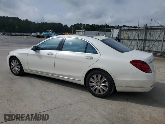 2014 Mercedes-Benz S 550 with VIN WDDUG8CB2EA050768, listed as a Copart auction lot 55399105 with 217,670 mi miles and Clean Title. Bid and sale history available at carsss.com. Image 2.