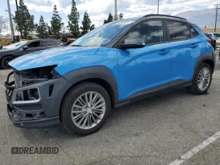 2020 Hyundai Kona SEL with VIN KM8K22AA9LU458571, listed as a Copart auction lot 52044835 with 60,784 mi miles and Salvage title. Bid and sale history available at DreamBid. Image 1.