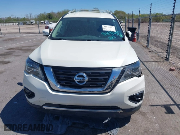2018 Nissan Pathfinder SL with VIN 5N1DR2MN5JC610240, listed as a IAAI auction lot 41841057 with 100,217 mi miles and . Bid and sale history available at DreamBid. Image 12.