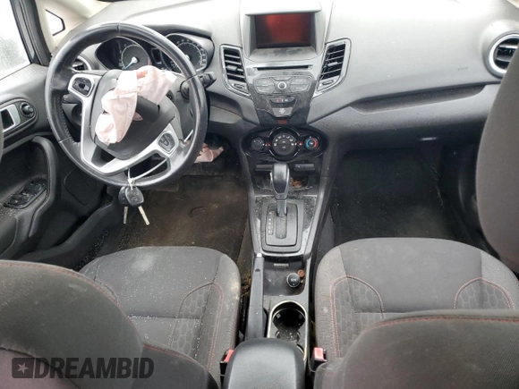 2014 Ford Fiesta SE with VIN 3FADP4BJ2EM117308, listed as a Copart auction lot 44854505 with Not Provided miles and Salvage Title. Bid and sale history available at DreamBid. Image 8.