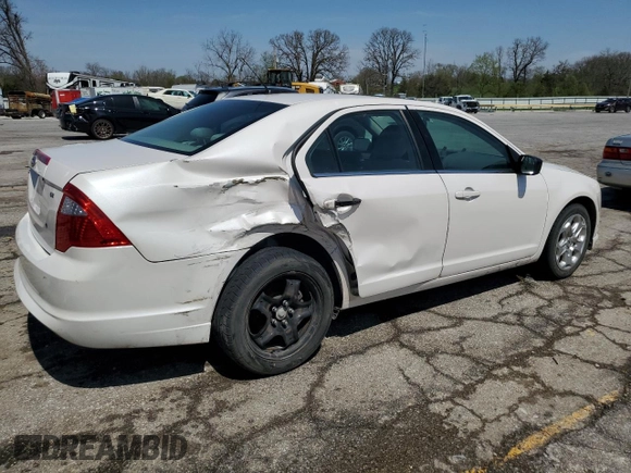 2010 Ford Fusion SE with VIN 3FAHP0HA0AR388480, listed as a Copart auction lot 52147335 with 144,411 mi miles and Salvage Title. Bid and sale history available at carsss.com. Image 3.
