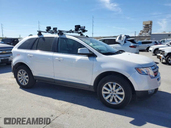 2010 Ford Edge Limited with VIN 2FMDK3KC9ABA89437, listed as a Copart auction lot 49013835 with 211,122 mi miles and Salvage Title. Bid and sale history available at carsss.com. Image 4.