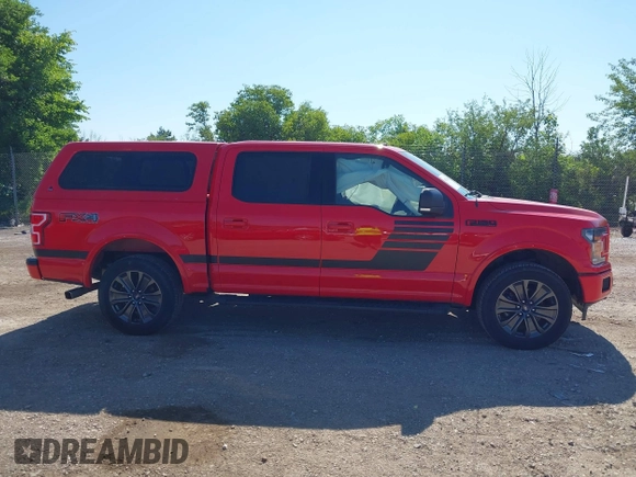 2018 Ford F-150 XL z VIN 1FTEW1EP6JFC11797, wystawiony jako IAAI lot #42628356 z przebiegiem 90 080 mil mil oraz . Historia ofert i sprzedaży dostępna na DreamBid. Obrazek 14.