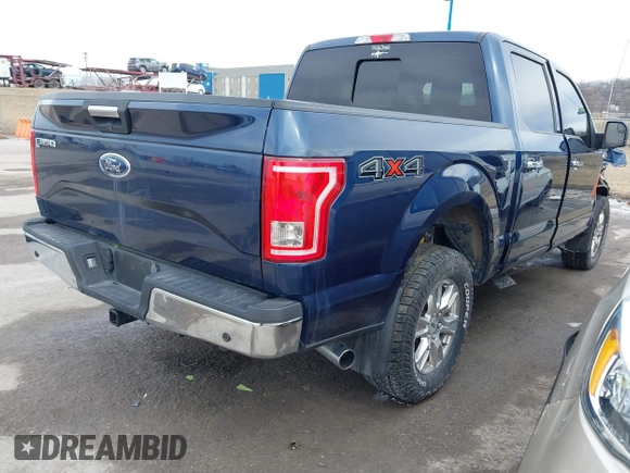 2015 Ford F-150 XLT with VIN 1FTEW1EG6FKD89143, listed as a IAAI auction lot 41640663 with 173,329 mi miles and . Bid and sale history available at carsss.com. Image 4.