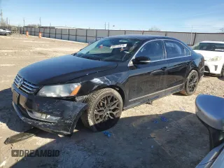2014 Volkswagen Passat SEL Premium with VIN 1VWCS7A32EC056534, listed as a Copart auction lot 88175315 with 144,362 mi miles and Salvage Title. Bid and sale history available at carsss.com. Image 1.