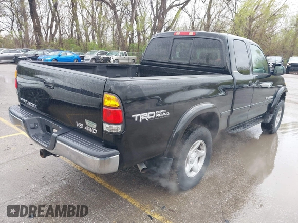 2000 Toyota Tundra Limited with VIN 5TBBT481XYS093180, listed as a IAAI auction lot 41949428 with 317,841 mi miles and . Bid and sale history available at DreamBid. Image 4.