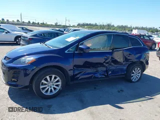 2010 Mazda CX-7 SV with VIN JM3ER2W5XA0311034, listed as a IAAI auction lot 41662042 with 151,470 mi miles. Bid and sale history available at carsss.com. Image 6.
