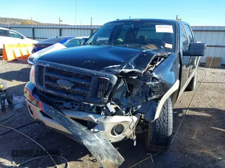 2007 Ford F-150 XLT with VIN 1FTPW14V97KD59614, listed as a IAAI auction lot 40870164 with 186,134 mi miles. Bid and sale history available at carsss.com. Image 6.