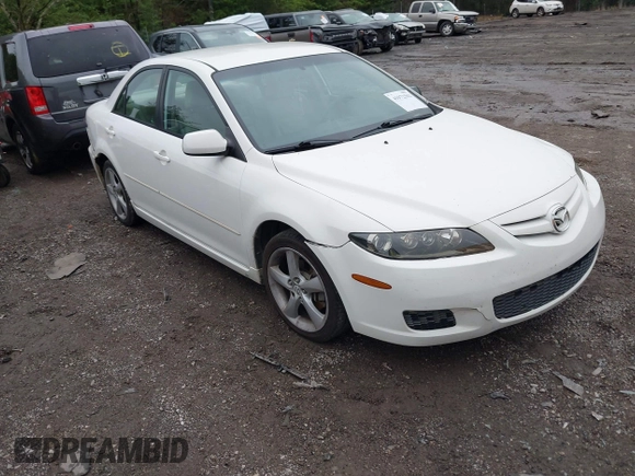 2008 Mazda 6 i Sport VE with VIN 1YVHP80C485M15970, listed as a IAAI auction lot 41972562 with 224,587 mi miles. Bid and sale history available at carsss.com. Image 1.