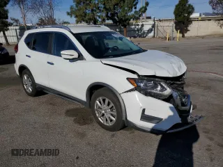 2017 Nissan Rogue SV with VIN KNMAT2MT5HP514280, listed as a Copart auction lot 47095455 with 144,396 mi miles and Salvage title. Bid and sale history available at DreamBid. Image 4.