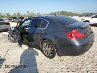 2008 Infiniti G35 x with VIN JNKBV61F58M278976, listed as a Copart auction lot 47218485 with Not Provided miles and Salvage Title. Bid and sale history available at carsss.com. Image 2.