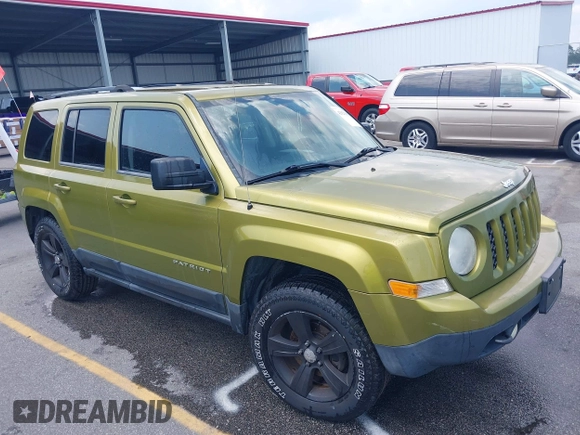 2012 Jeep Patriot Sport with VIN 1C4NJRBB0CD554982, listed as a IAAI auction lot 42621309 with 218,038 mi miles and . Bid and sale history available at DreamBid. Image 1.