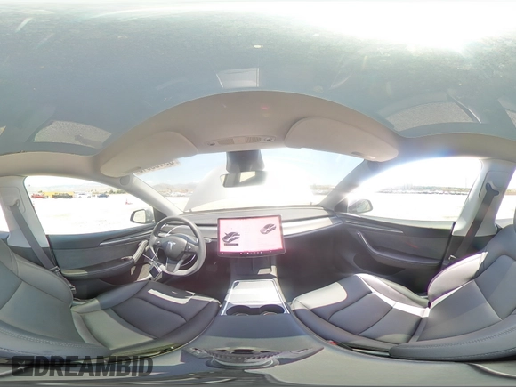 2024 Tesla Model Y Long Range with VIN 7SAYGDEE0RA288420, listed as a Copart auction lot 59159015 with 7,831 mi miles and Salvage title. Bid and sale history available at DreamBid. Image 14.