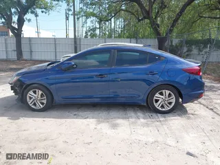2020 Hyundai Elantra Value Edition with VIN 5NPD84LF1LH499349, listed as a IAAI auction lot 41960287 with 99,483 mi miles. Bid and sale history available at carsss.com. Image 13.