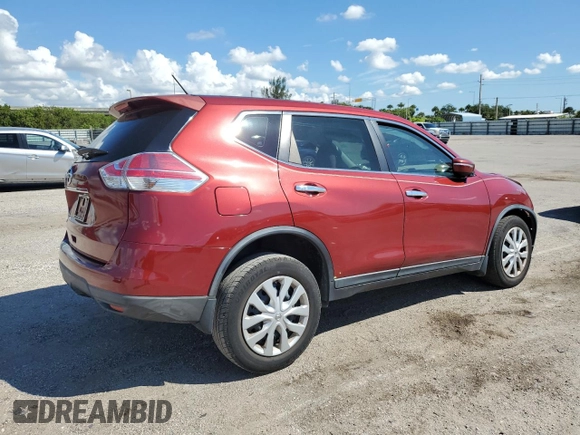 2015 Nissan Rogue S with VIN KNMAT2MT1FP504732, listed as a Copart auction lot 49896385 with 97,213 mi miles and Non Repairable. Bid and sale history available at carsss.com. Image 3.