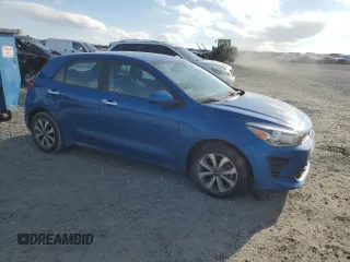 2022 Kia Rio S with VIN 3KPA25AD1NE437713, listed as a Copart auction lot 89347655 with 27,188 mi miles and Salvage Title. Bid and sale history available at DreamBid. Image 4.