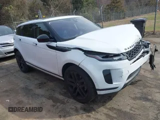 2020 Land Rover Range Rover Evoque SE with VIN SALZP2FX5LH020407, listed as a IAAI auction lot 41786111 with 105,893 mi miles. Bid and sale history available at carsss.com. Image 1.
