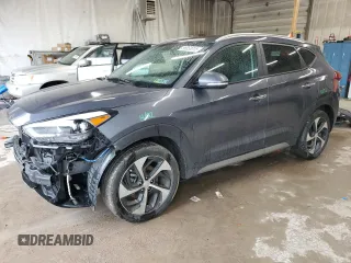 2017 Hyundai Tucson Sport z VIN KM8J33A25HU361804, wystawiony jako Copart lot #56558015 z przebiegiem 53 816 mil mil oraz Szkody całkowita. Historia ofert i sprzedaży dostępna na DreamBid. Obrazek 1.