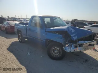 1998 Dodge Ram 1500 with VIN 1B7HC16XXWS558746, listed as a Copart auction lot 74530424 with 189,783 mi miles and Salvage Title. Bid and sale history available at carsss.com. Image 4.