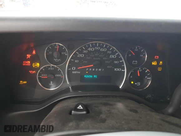 2022 Chevrolet Express Cargo with VIN 1GCWGAFP1N1177920, listed as a Copart auction lot 55304995 with 42,656 mi miles and Salvage title. Bid and sale history available at DreamBid. Image 9.