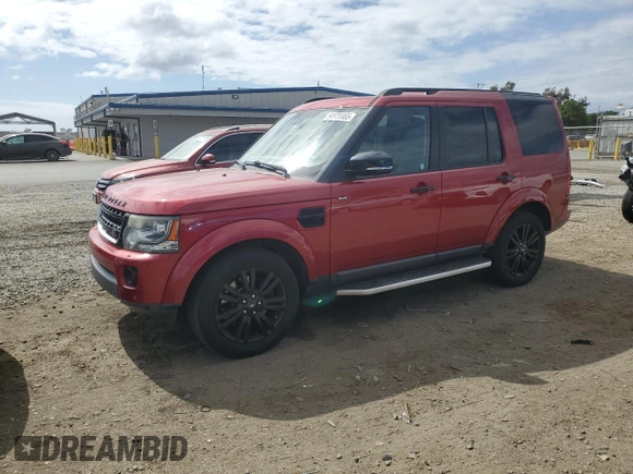 2016 Land Rover LR4 HSE with VIN SALAG2V63GA803553, listed as a Copart auction lot 54625365 with 137,736 mi miles and Clean Title. Bid and sale history available at DreamBid. Image 1.