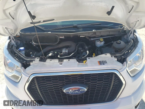 2021 Ford Transit Passenger XL with VIN 1FBAX2C8XMKA49587, listed as a Copart auction lot 43830515 with 78,815 mi miles and Clean Title. Bid and sale history available at DreamBid. Image 12.