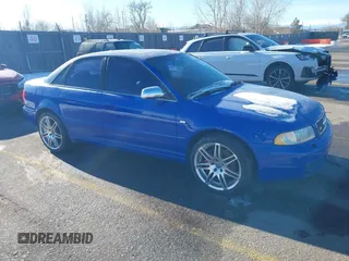 2001 Audi S4 with VIN WAURD68D31A046436, listed as a IAAI auction lot 41408281 with 88,801 mi miles. Bid and sale history available at carsss.com. Image 1.