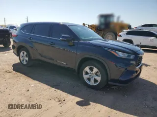 2020 Toyota Highlander LE with VIN 5TDZZRAH7LS505153, listed as a Copart auction lot 50368145 with 68,516 mi miles and Salvage title. Bid and sale history available at DreamBid. Image 4.