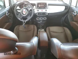 2016 FIAT 500X Lounge with VIN ZFBCFXDTXGP395057, listed as a Copart auction lot 57891025 with 126,980 mi miles and Clean title. Bid and sale history available at DreamBid. Image 8.