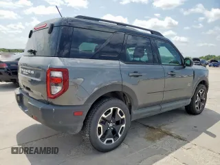 2021 Ford Bronco Sport Outer Banks with VIN 3FMCR9C66MRA75102, listed as a Copart auction lot 61846475 with 99,231 mi miles and Clean title. Bid and sale history available at DreamBid. Image 3.
