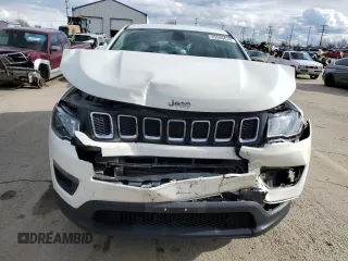 2021 Jeep Compass Freedom with VIN 3C4NJDAB3MT545189, listed as a Copart auction lot 45540474 with 32,563 mi miles and Salvage Title. Bid and sale history available at carsss.com. Image 5.