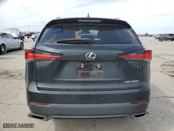 2021 Lexus NX with VIN JTJDARBZ0M2193126, listed as a Copart auction lot 48926795 with 33,701 mi miles and Salvage Title. Bid and sale history available at carsss.com. Image 6.